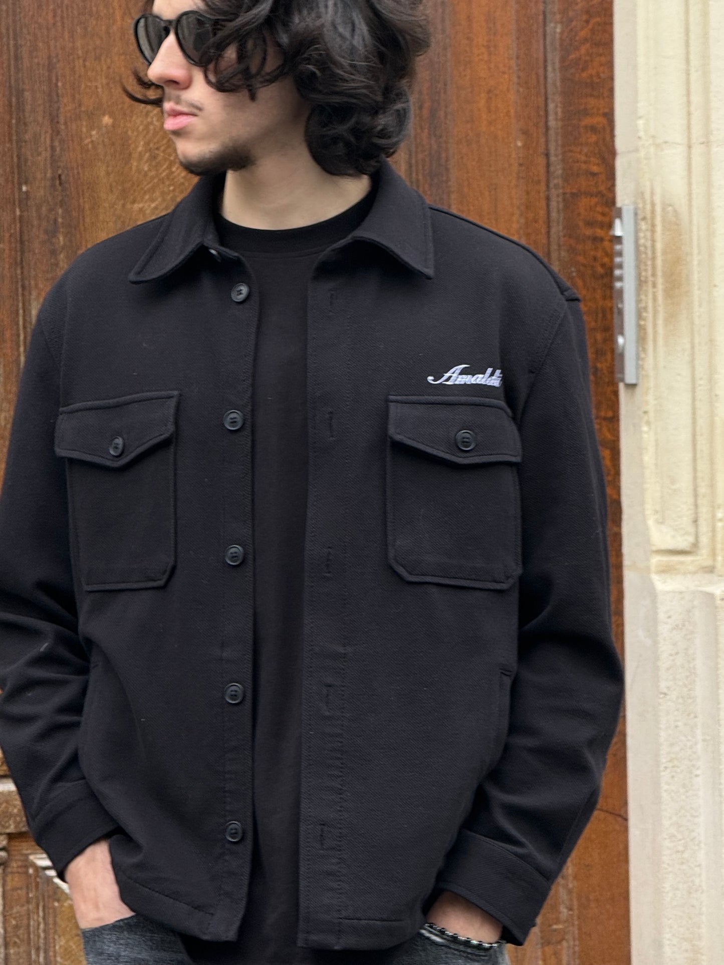 AMALDI Overshirt Black
