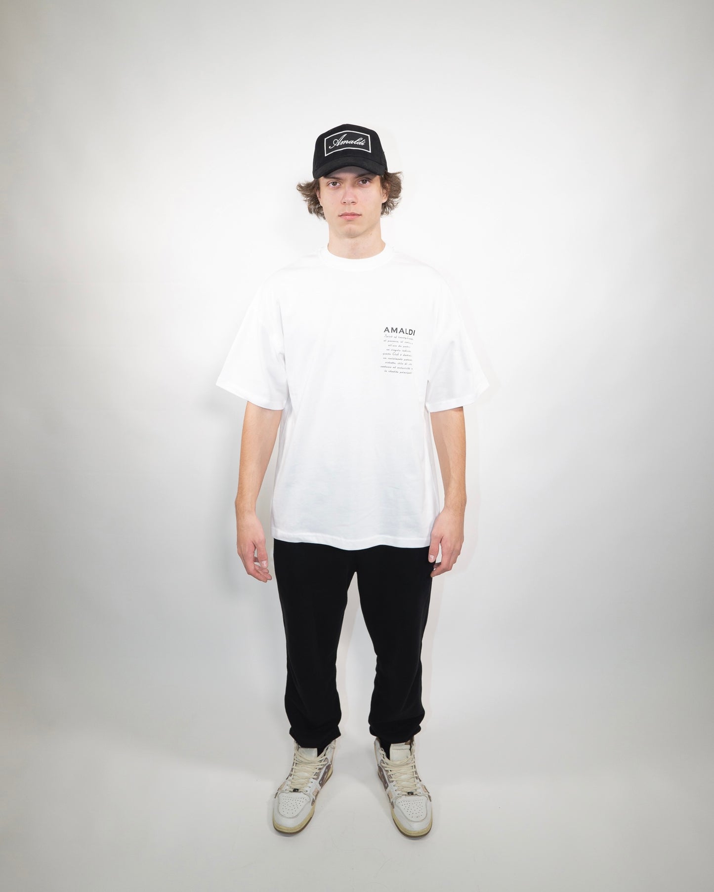 AMALDI Restricted Tee White