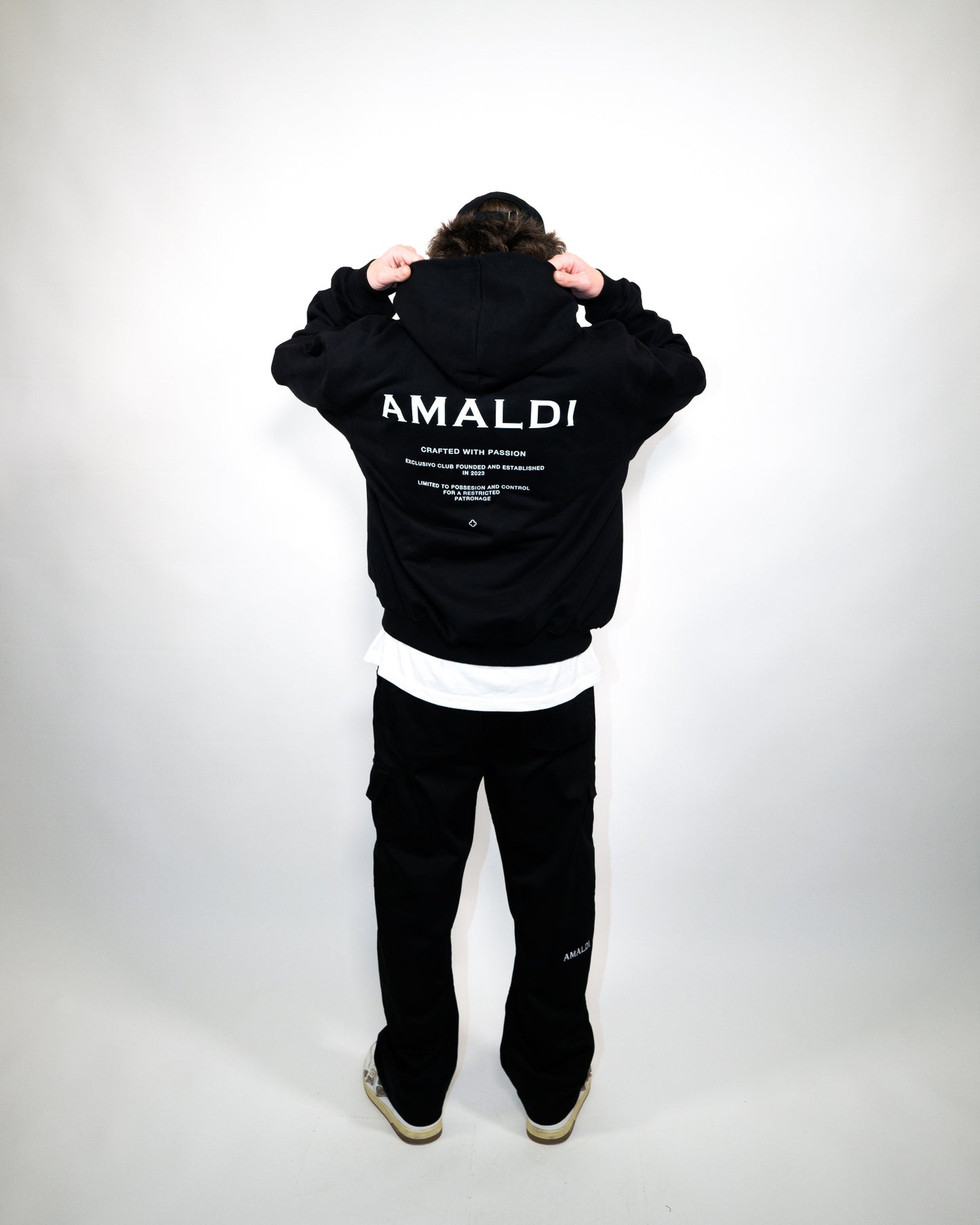 AMALDI Restricted Hoodie Black