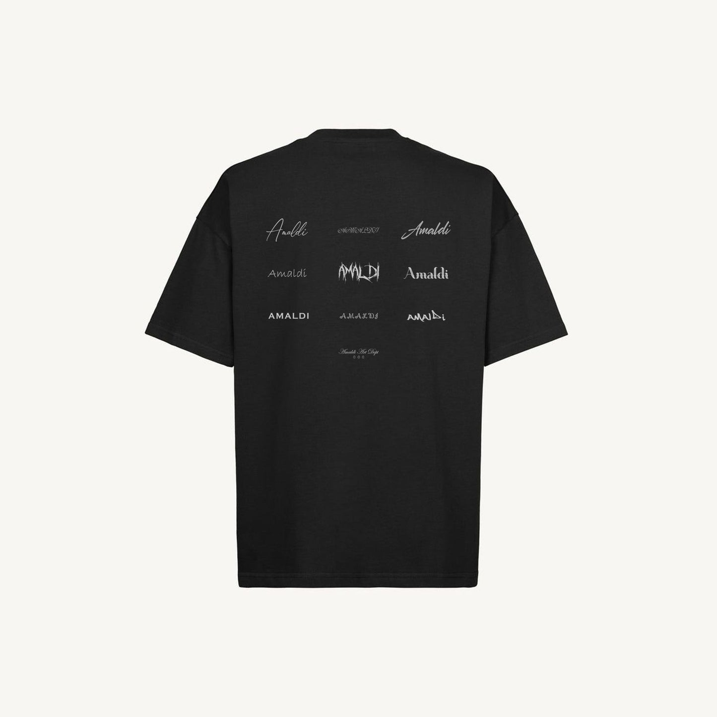 Typo Tee Black