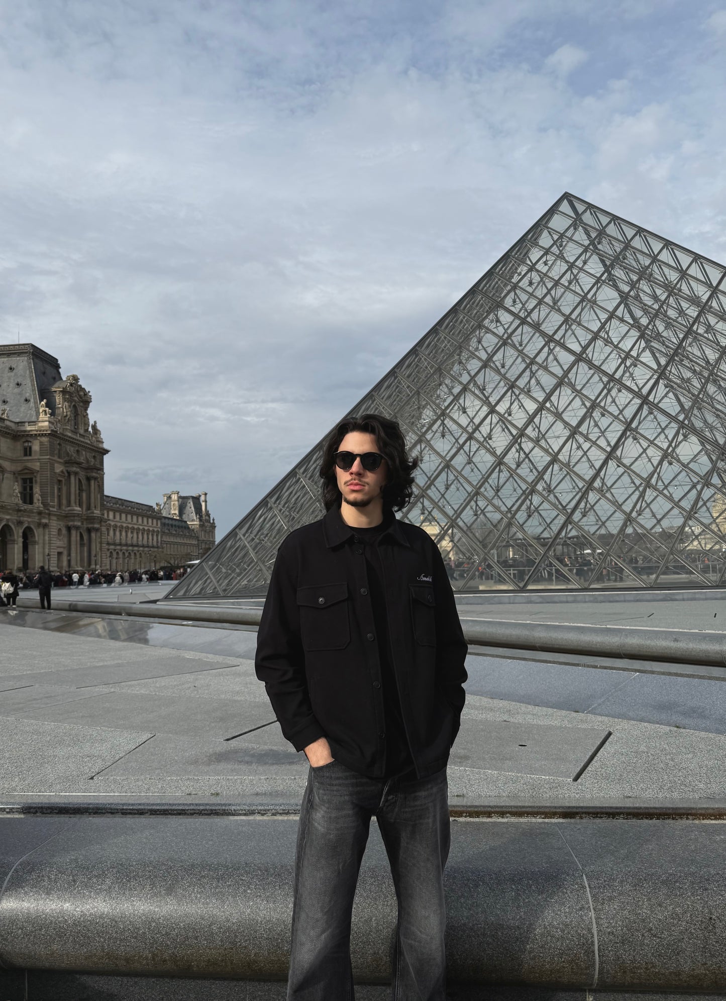 AMALDI Overshirt Black