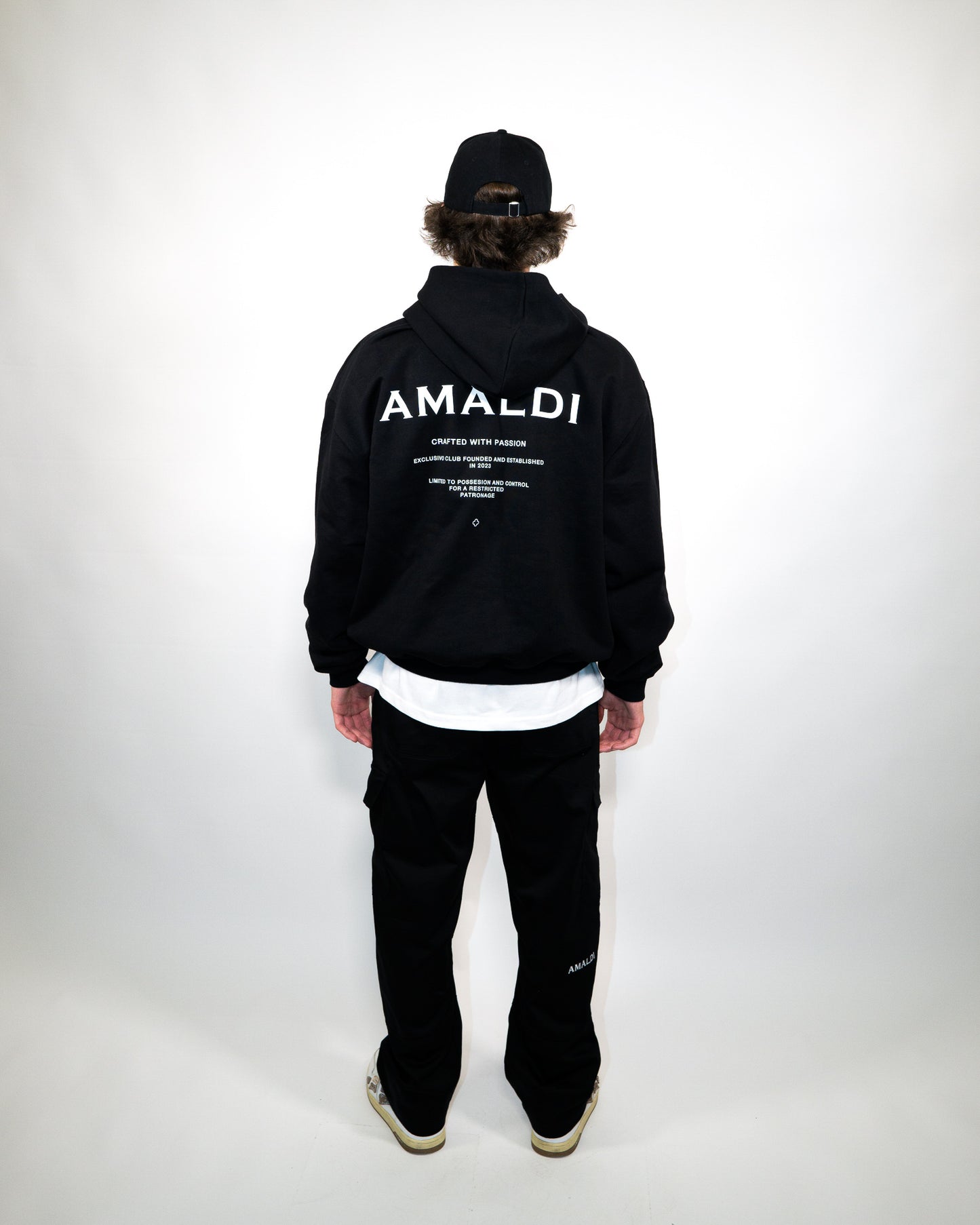 AMALDI Restricted Hoodie Black