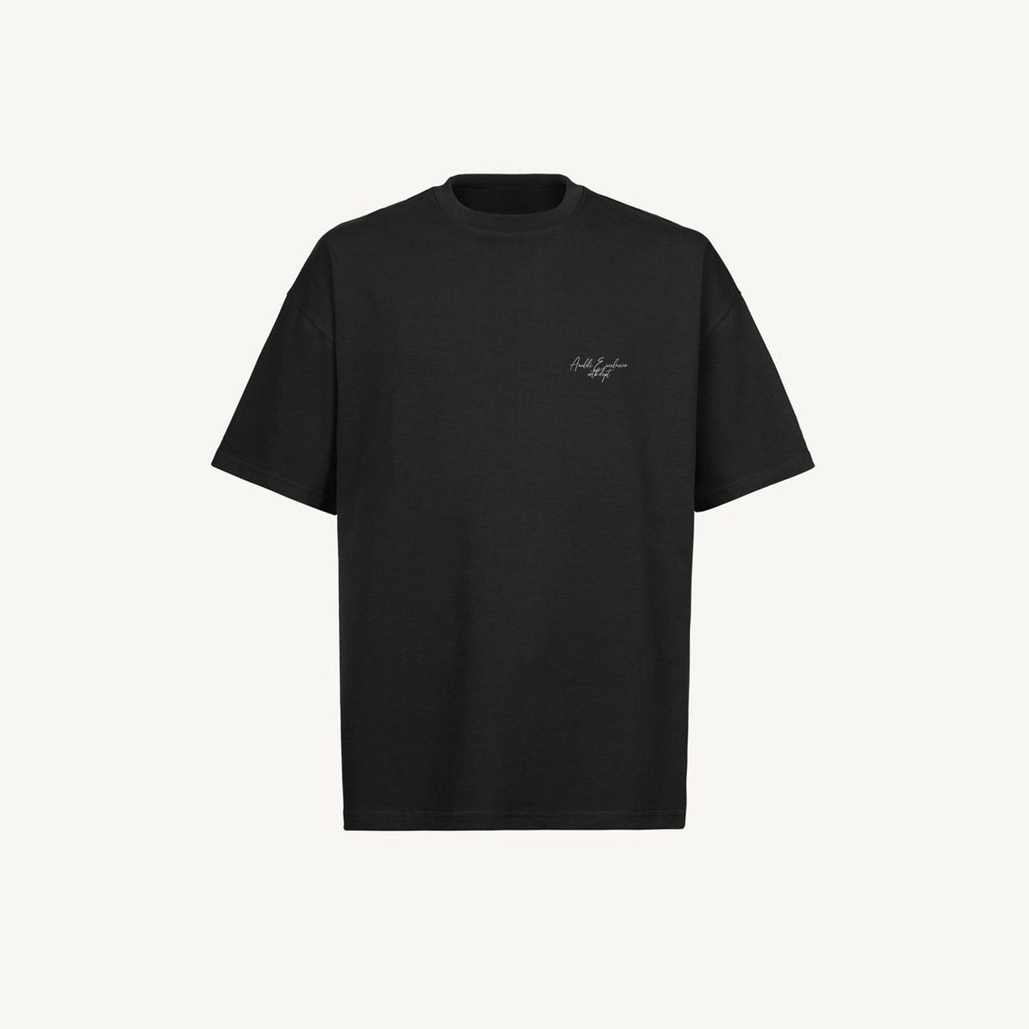 Typo Tee Black