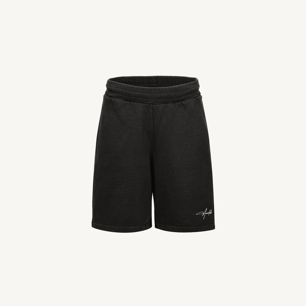 Signed Shorts Washed Black