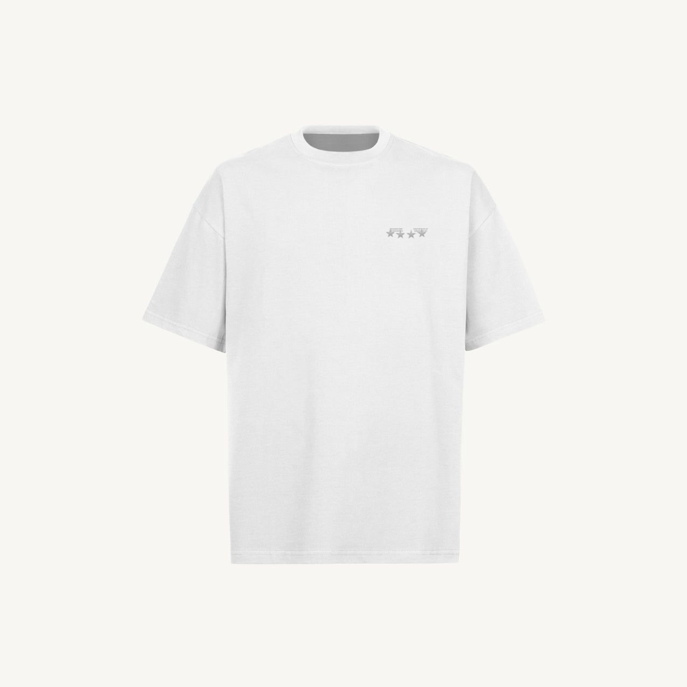 Stars Tee White