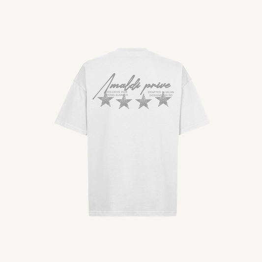 Stars Tee White