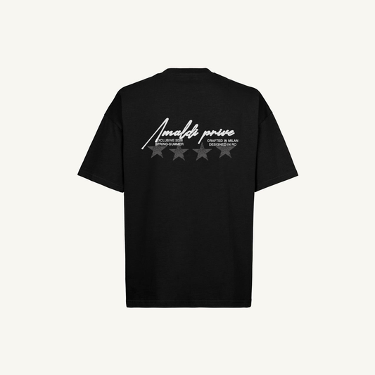 Stars Tee Black