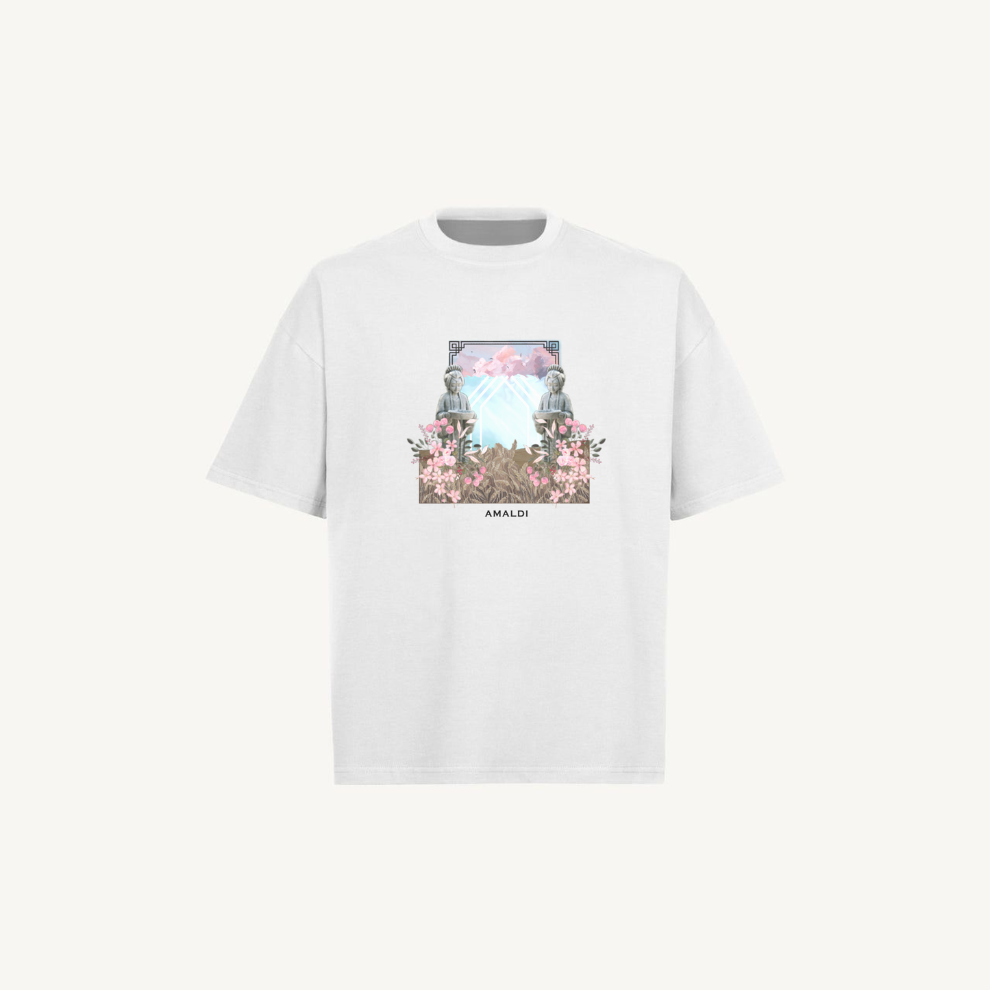 AMALDI Isteria Tee White