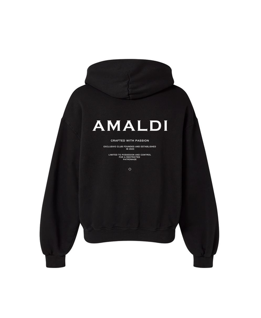 AMALDI Restricted Hoodie Black