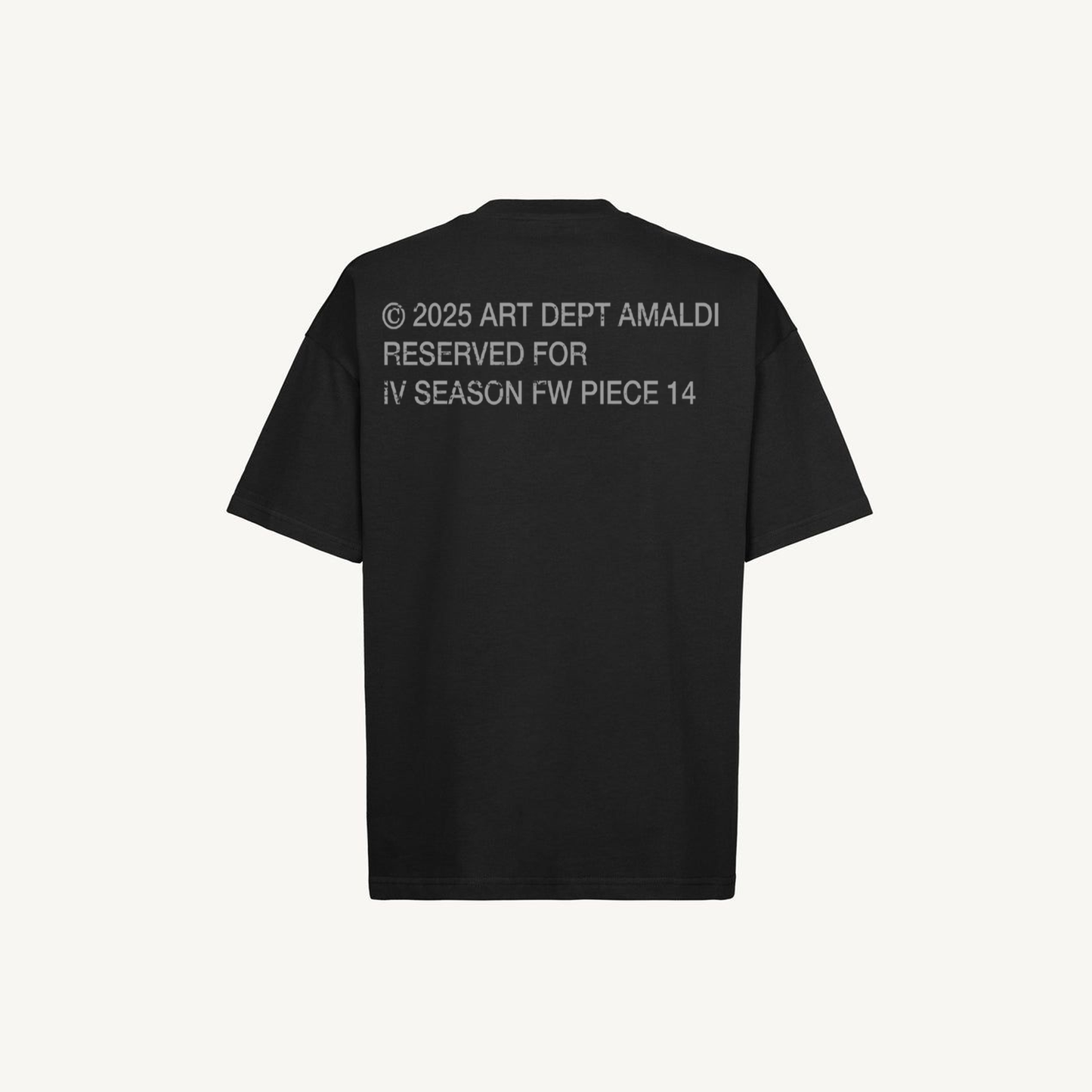 Reserved Tee Black