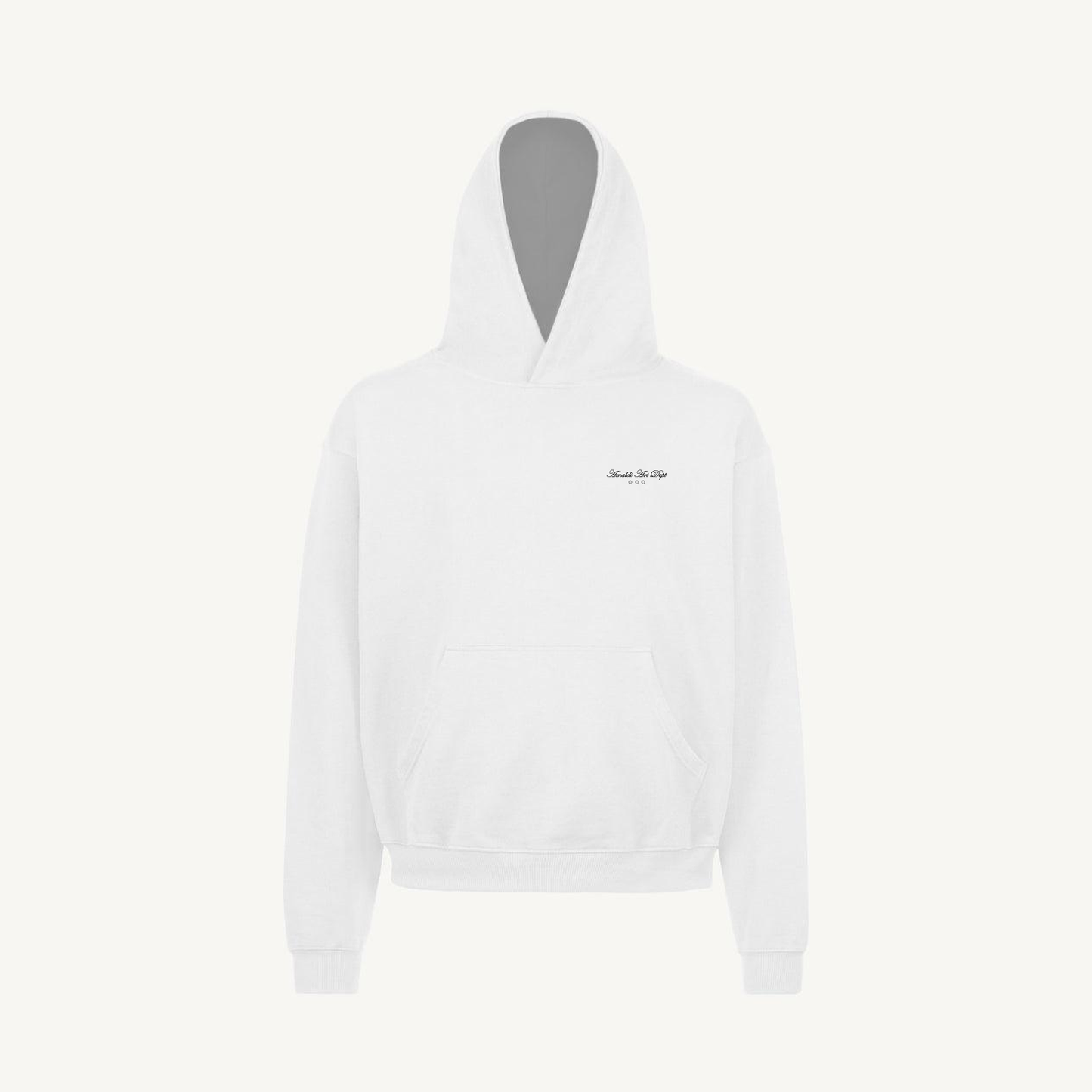 Art Dept Hoodie White