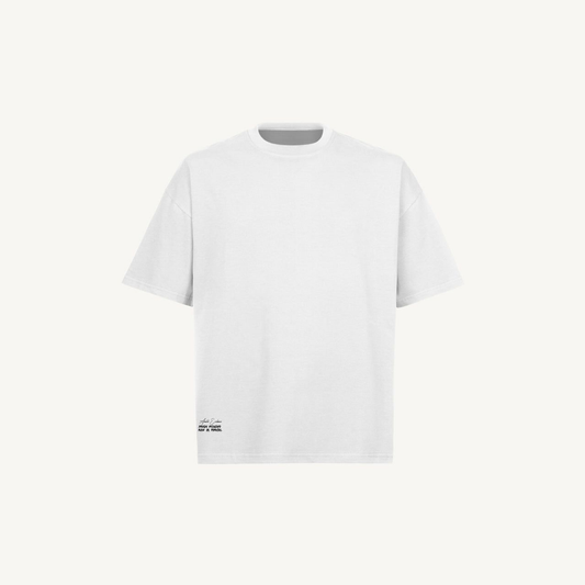 Written Tee White