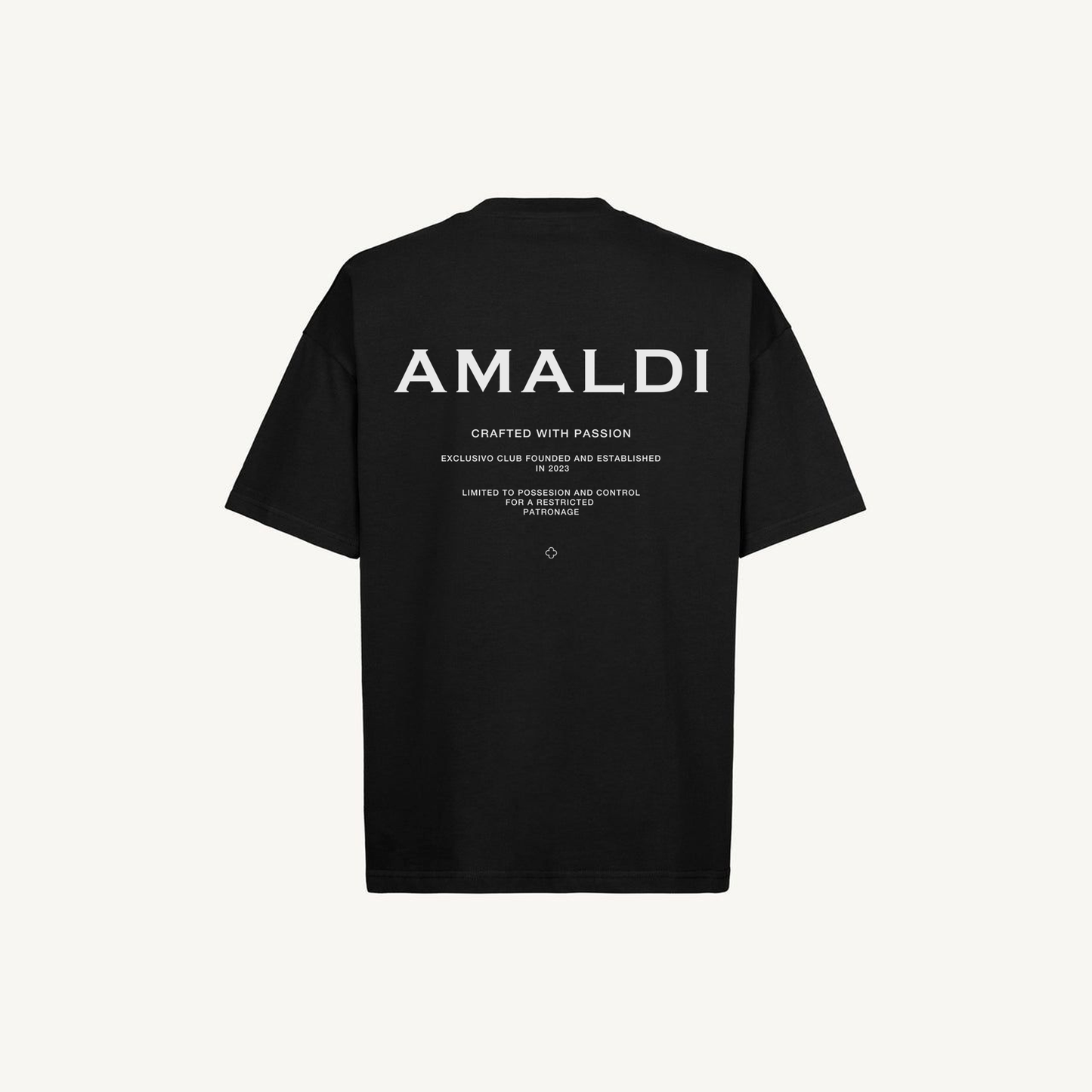 AMALDI Restricted Tee Black