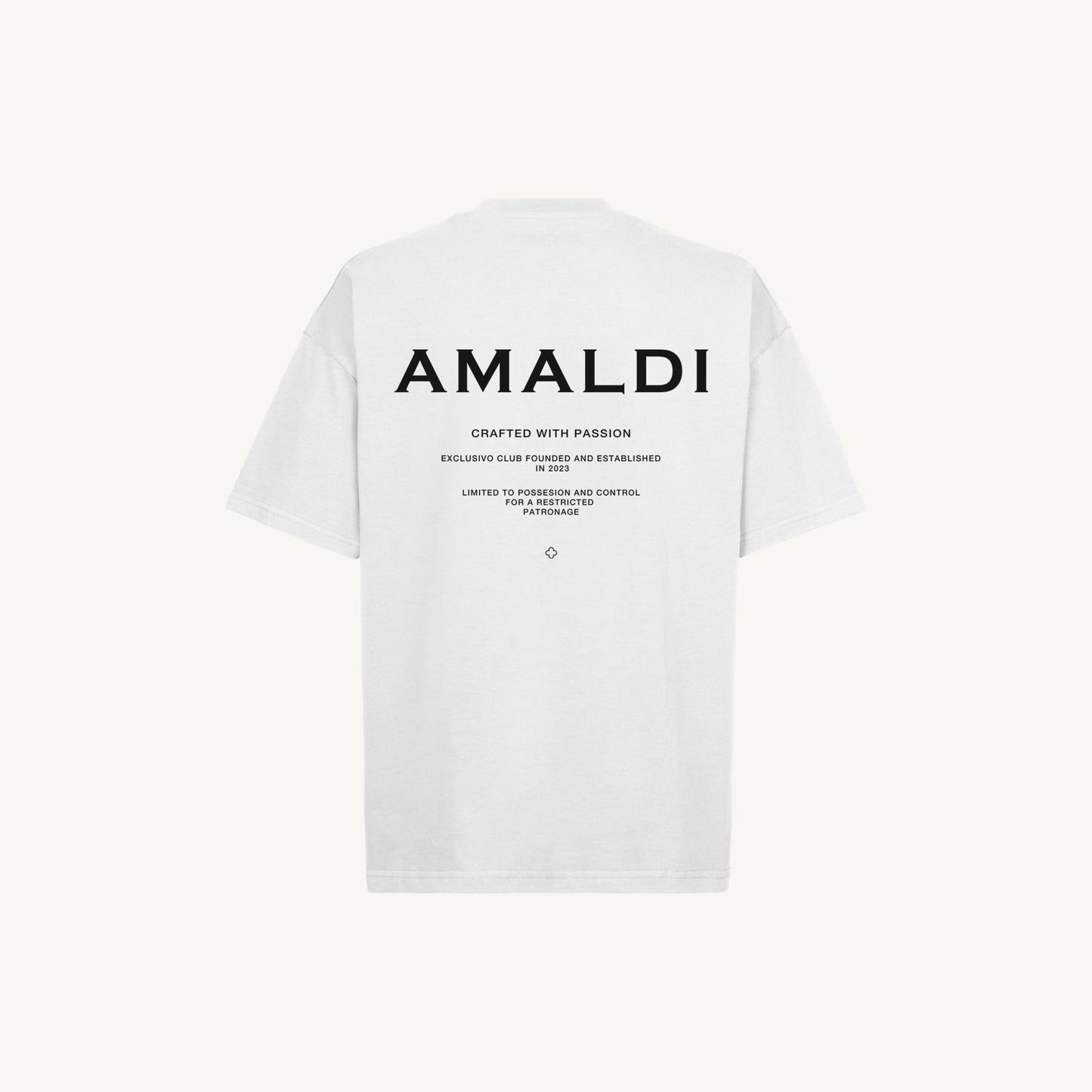 AMALDI Restricted Tee White